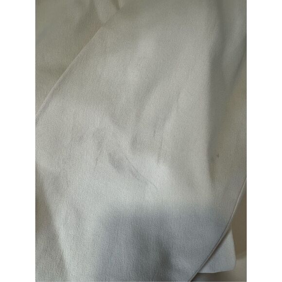 Khaite Mahni Crepe Satin Top in Ivory Size US 2 $1880 - Picture 9 of 11